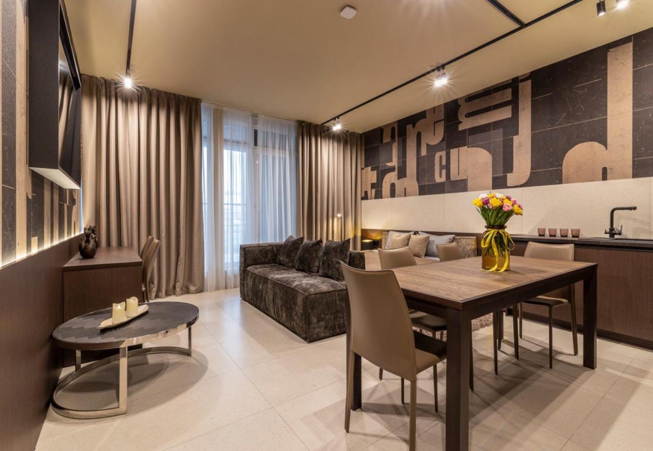 High Five Apartments, Most City Area Dnipro Exterior foto