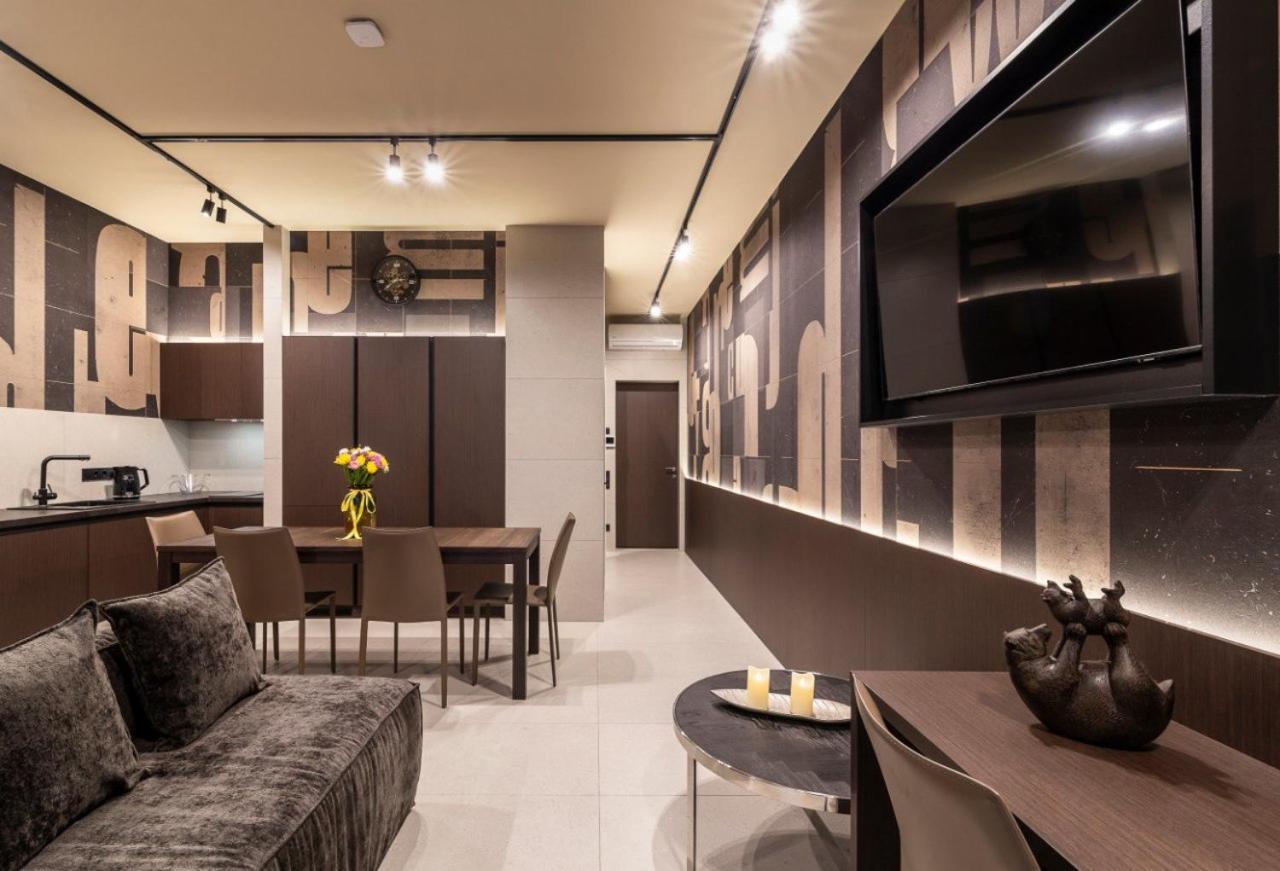 High Five Apartments, Most City Area Dnipro Exterior foto